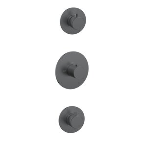 Inbouw douchekraan afbouwdeel Wiesbaden Dreams Gunmetal - 29.8008