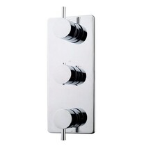 Inbouw douchekraan Wiesbaden Caral afbouwdeel 3-wegs Chroom - 29.2511