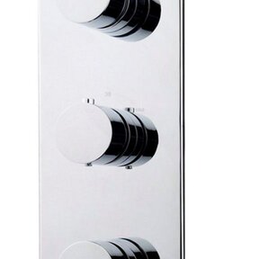 Inbouw douchekraan Wiesbaden Caral afbouwdeel 3-wegs Chroom - 29.2511