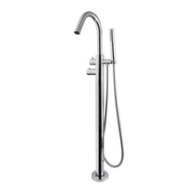 Wiesbaden Caral thermostatische Vrijstaande badkraan Chroom - 29.4070