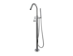 Wiesbaden Caral thermostatische Vrijstaande badkraan Chroom - 29.4070