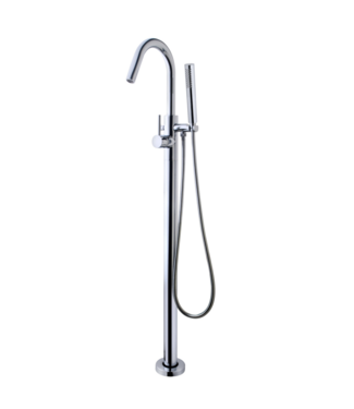 Wiesbaden Wiesbaden Caral Vrijstaande badkraan Chroom - 29.3932