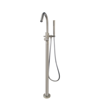 Wiesbaden Wiesbaden Caral Vrijstaande badkraan Geborsteld Staal - 29.3933