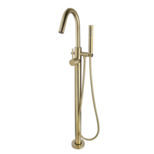 Wiesbaden Caral Vrijstaande badkraan Geborsteld messing - 29.5932