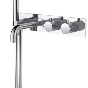 Wiesbaden Style Inbouw badkraan met thermostaat Chroom - 29.1650