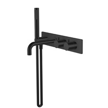 Wiesbaden Style Inbouw badkraan met thermostaat Mat Zwart - 29.1651