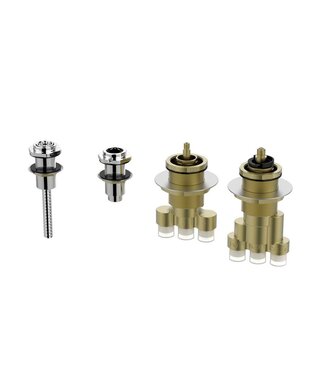 Wiesbaden Bib inbouwdeel thermostaatkraan badrand 4-gats - 29.3998