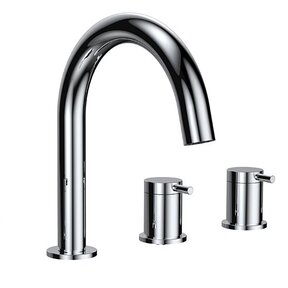 Wiesbaden Inbouw badkraan Caral 5-Gats thermostatisch Chroom incl. Inbouwdeel - 29.3961