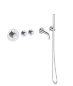 Badkraan inbouw Effeze Chroom Thermostatisch - 2 functies