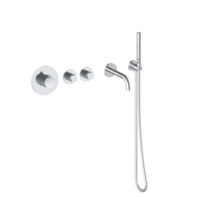 Badkraan inbouw Effeze Chroom Thermostatisch - 2 functies