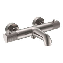 Wiesbaden Ribbd Thermostaatkraan bad Geborsteld Staal -15-HoH- 29.5361