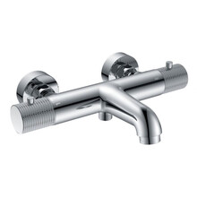 Wiesbaden Ribbd Thermostaatkraan bad Chroom -15-HoH- 29.5360