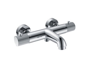Wiesbaden Ribbd Thermostaatkraan bad Chroom -15-HoH- 29.5360