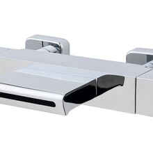 Wiesbaden Rombo Thermostaatkraan bad waterval Chroom -15-HoH- 29.4140