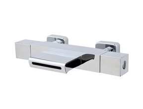 Wiesbaden Rombo Thermostaatkraan bad waterval Chroom -15-HoH- 29.4140
