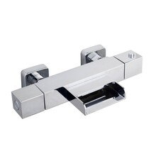 Wiesbaden Rombo Thermostaatkraan bad waterval Chroom -15-HoH-  29.3968