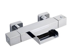 Wiesbaden Rombo Thermostaatkraan bad waterval Chroom -15-HoH-  29.3968