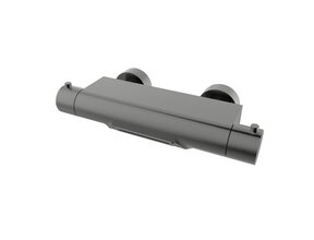 Wiesbaden Style Waterval Thermostaatkraan bad Cool Touch Gunmetal -15-HoH- 29.1704