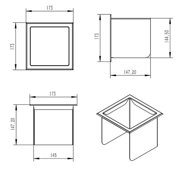 Wiesbaden Inbouw toiletrolhouder Rocko + Reserverolhouder Mat Zwart - 33.2184 Wiesbaden Inbouw toiletrolhouder Rocko + Reserverolhouder Mat Zwart - 33.2184