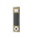 Wiesbaden Inbouw toiletrolhouder Rocko + Reserverolhouder Geborsteld Messing - 33.2187