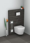 Wiesbaden Inbouw toiletrolhouder Rocko + Reserverolhouder RVS - 28.3920