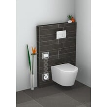 Wiesbaden Inbouw toiletrolhouder Rocko + Reserverolhouder RVS - 28.3920