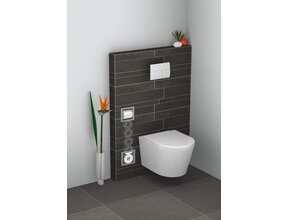 Wiesbaden Inbouw toiletrolhouder Rocko + Reserverolhouder RVS - 28.3920