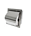 Wiesbaden Wiesbaden Inbouw toiletrolhouder Rocko met klep RVS - 28.3911