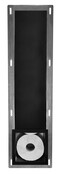 Wiesbaden Inbouw Reserve toiletrolhouder Rocko Mat Zwart - 28.2900 Wiesbaden Inbouw Reserve toiletrolhouder Rocko Mat Zwart - 28.2900