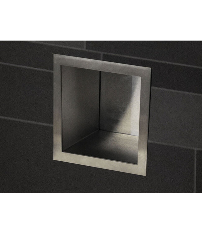 Wiesbaden Inbouw Reserve toiletrolhouder Rocko RVS - 28.3900