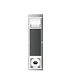 Wiesbaden Inbouw toiletrolhouder met Klep Rocko + Reserverolhouder Mat Wit - 33.2157