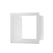 Wiesbaden Inbouw toiletrolhouder met Klep Rocko + Reserverolhouder Mat Wit - 33.2157 Wiesbaden Inbouw toiletrolhouder met Klep Rocko + Reserverolhouder Mat Wit - 33.2157