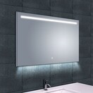 Badkamerspiegel Ambi One 100x60 cm - Dimbaar Led met Spiegelverwarming - 38.4122