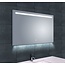 Wiesbaden Badkamerspiegel Ambi One 100x60 cm - Dimbaar Led met Spiegelverwarming - 38.4122