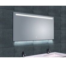 Badkamerspiegel Ambi One 120x60 cm - Dimbaar Led met Spiegelverwarming - 38.4123