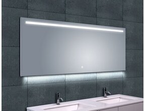 Badkamerspiegel Ambi One 160x60 cm - Dimbaar Led met Spiegelverwarming - 38.4124