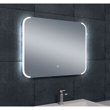 Wiesbaden Badkamerspiegel Bracket 80x60 cm - Dimbaar Led met Spiegelverwarming - 38.3780
