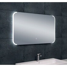 Wiesbaden Badkamerspiegel Bracket 100x60 cm - Dimbaar Led met Spiegelverwarming - 38.3781