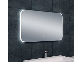 Wiesbaden Badkamerspiegel Bracket 100x60 cm - Dimbaar Led met Spiegelverwarming - 38.3781
