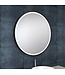 Ronde Badkamerspiegel Maro 100cm Mat Zwart - Dimbaar Led Spiegelverwarming - 38.4172
