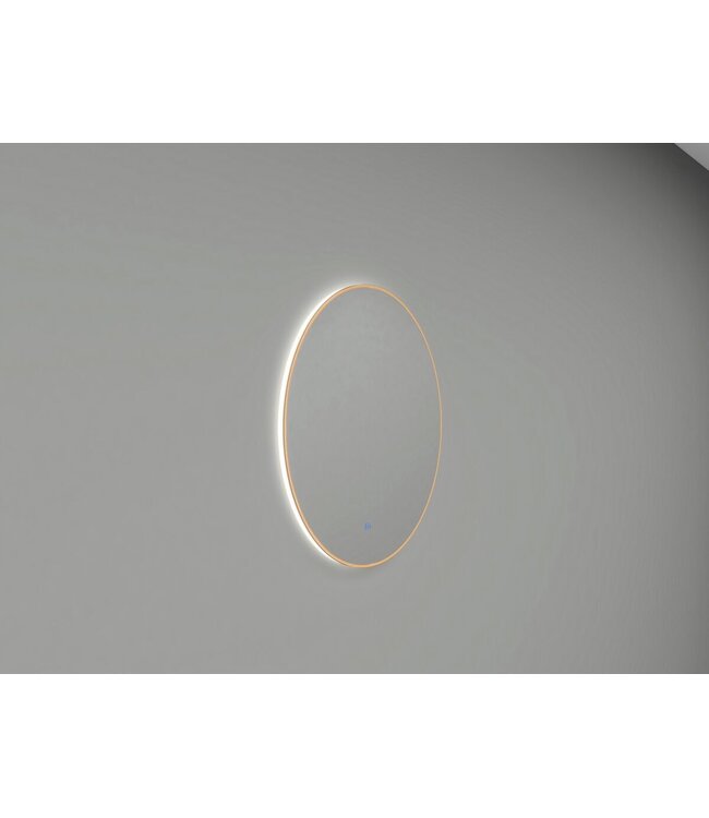 Wiesbaden Ronde Badkamerspiegel Novi 60cm - Dimbaar Led - 38.3706