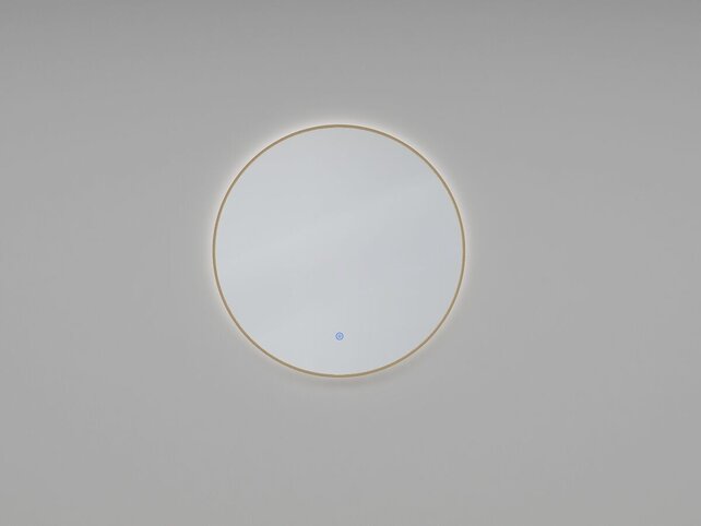 Wiesbaden Ronde Badkamerspiegel Novi 60cm - Dimbaar Led - 38.3706 Wiesbaden Ronde Badkamerspiegel Novi 60cm - Dimbaar Led - 38.3706