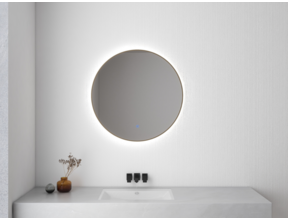 Wiesbaden Ronde Badkamerspiegel Novi 60cm - Dimbaar Led - 38.3706