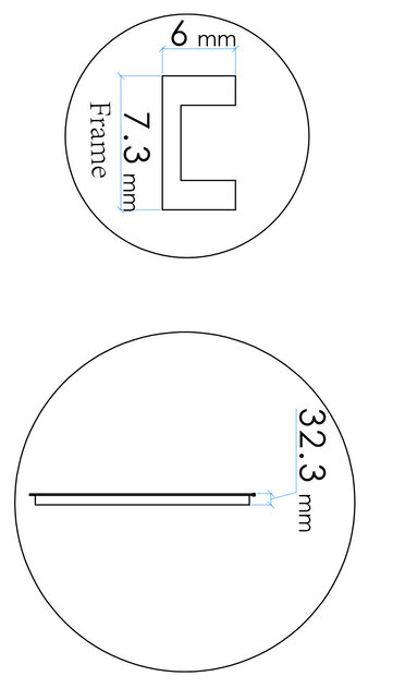 Wiesbaden Ronde Badkamerspiegel Novi 100cm Mat Zwart - Dimbaar Led met - 38.3709