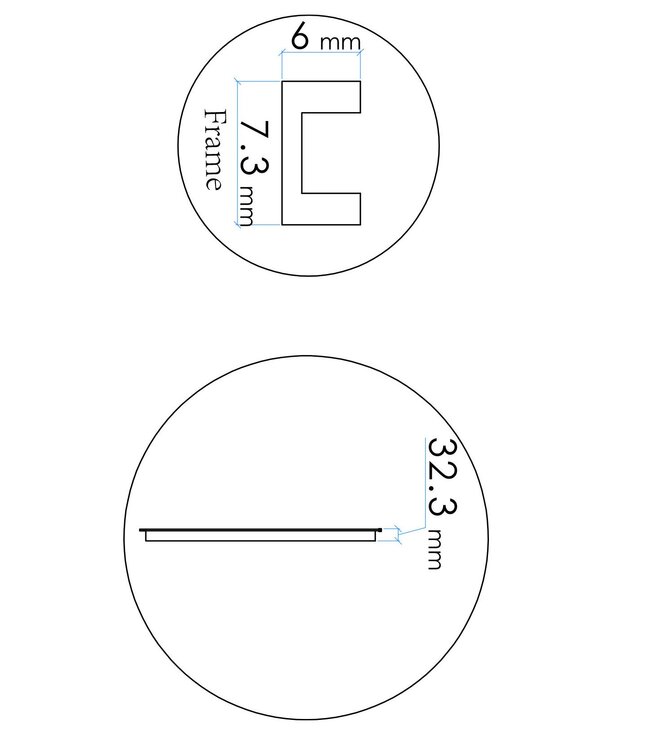 Wiesbaden Wiesbaden Ronde Badkamerspiegel Novi 80cm Mat Zwart - Dimbaar Led - 38.3707