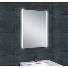 Wiesbaden Badkamerspiegel Duo 50x70cm - Dimbaar Led met Spiegelverwarming - 38.4100