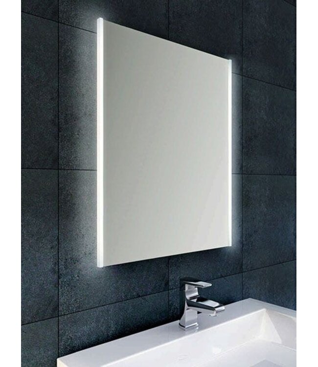 Wiesbaden Badkamerspiegel Duo 50x70cm - Dimbaar Led met Spiegelverwarming - 38.4100