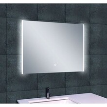 Wiesbaden Badkamerspiegel Duo 80x60cm - Dimbaar Led met Spiegelverwarming - 38.4101
