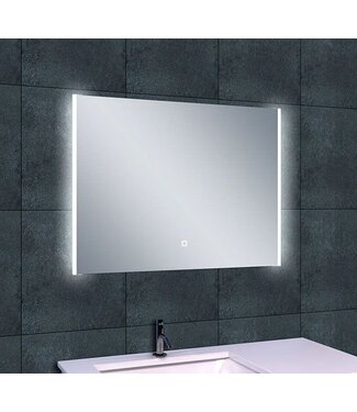 Wiesbaden Wiesbaden Badkamerspiegel Duo 80x60cm - Dimbaar Led met Spiegelverwarming - 38.4101