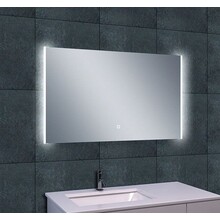Wiesbaden Badkamerspiegel Duo 100x60cm - Dimbaar Led met Spiegelverwarming - 38.4102
